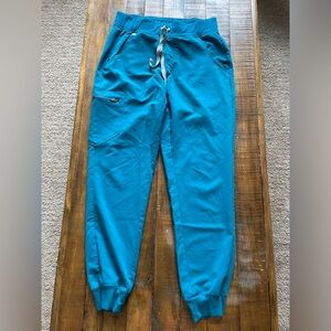 Figs Zamora Joggers in Caribbean Blue
